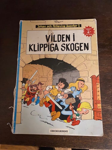 Johan och Pellevins äventyr - Vilden i Klippiga Skogen - Första upplagan
