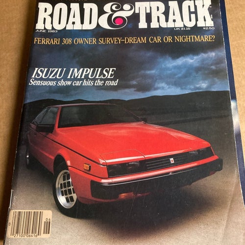 Road & Track ## 8 stycken tidningar från 1983 ##