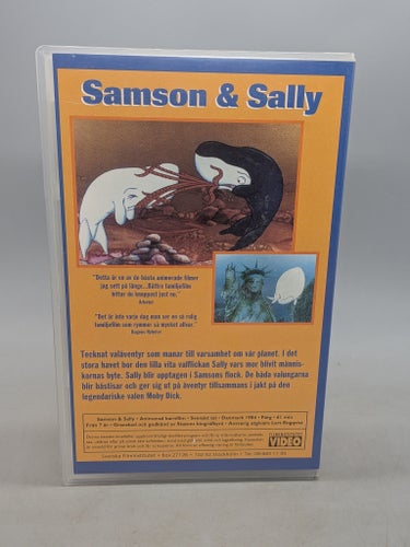 Samson & Sally - Svenskt tal - VHS