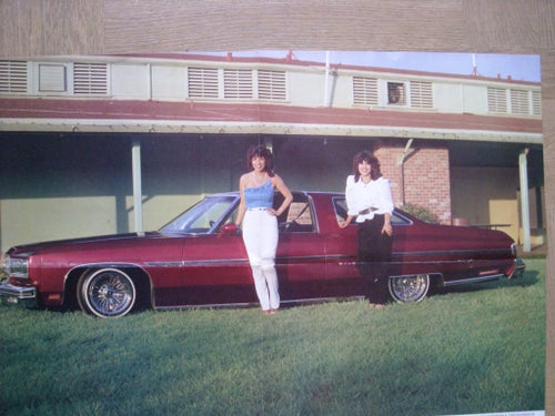 poster 57x41 cm Willie Singh's 76 Chevrolet Caprice Lowrider