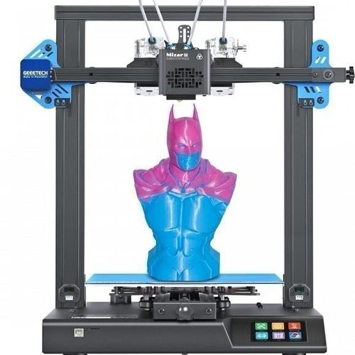 3D-skrivare Geeetech Mizar M – dubbel extruder, flerfärgsutskrifter