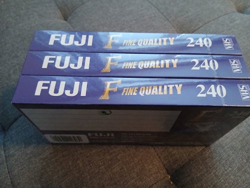 FUJI VHS Fine Quality 240 - 3-pack