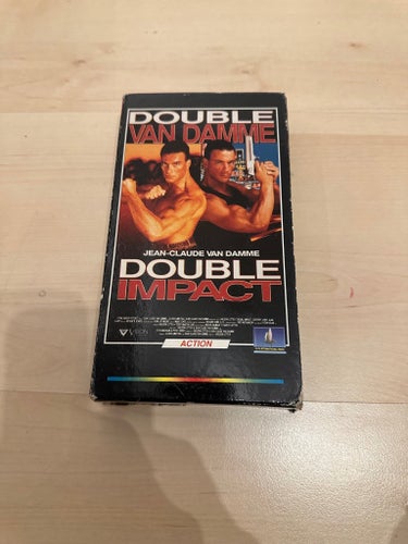Double Impact - Jean-Claude Van Damme (VHS)