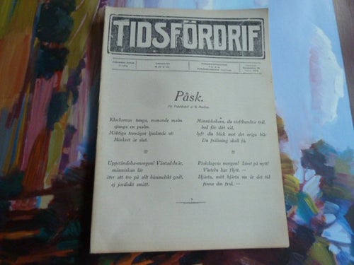 TIDSFÖRDRIF, 1914, PÅSK, TIDNING