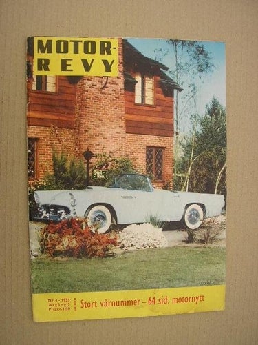 Motorrevy ( Fart ) 1955 Nr. 4