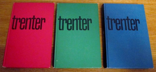 3 böcker av Stieg Trenter, Svenska deckare