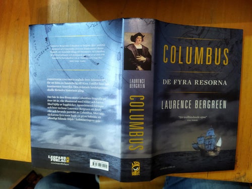 Columbus De fyra resorna - Laurence Bergreen. Bok, inbunden. Very Fine plus
