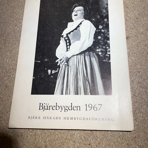 Bjärebygden 1967 Årsbok Bjäre härads hembygdsförening