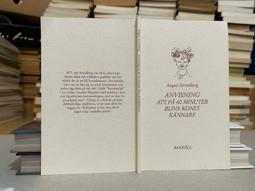 Anvisning att på 60 minuter bliva konstkännare av August Strindberg, VF