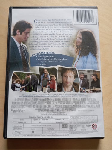 DVD-FILM "THINGS WE LOST IN THE FIRE" MED HALLE BERRY FRÅN 2007