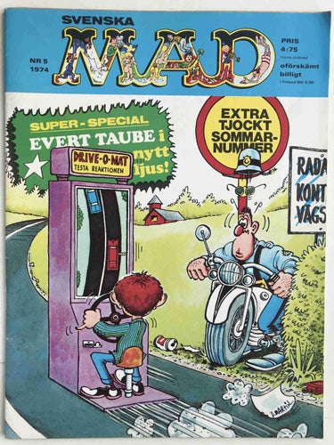 MAD - 1974:5 FN med nostalgiserietidning