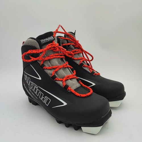 Alpina T 5 Jr Soft Boot Flex Längdskidskor Svarta Storlek 34 Pjäxor