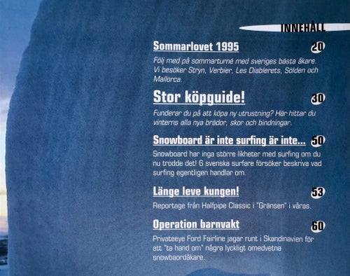 FunSport Snowboard Magazine nr 03 - 1995