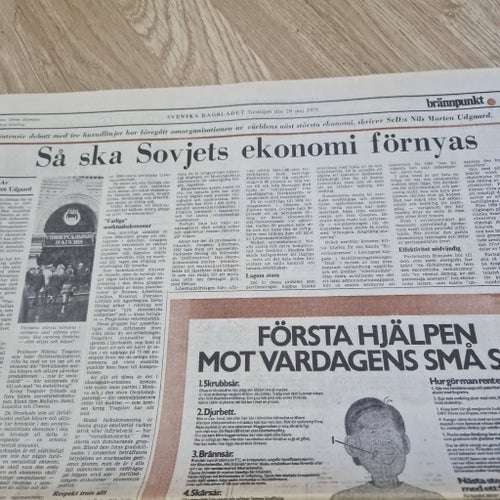 Svenska Dagbladet från 1975
