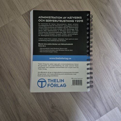 ADMINISTRATION AV NÄTVERKS OCH SERVERUTRUSTNING V2015 av Jan-Eric Thelin, 2015