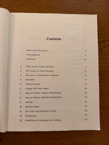 The Anxiety & Phobia Workbook – Third Edition (Edmund J. Bourne, Ph.D.)