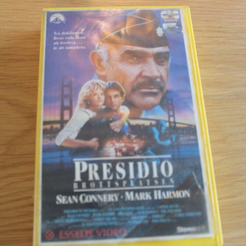 VHS-film: Presidio - Esselte Video