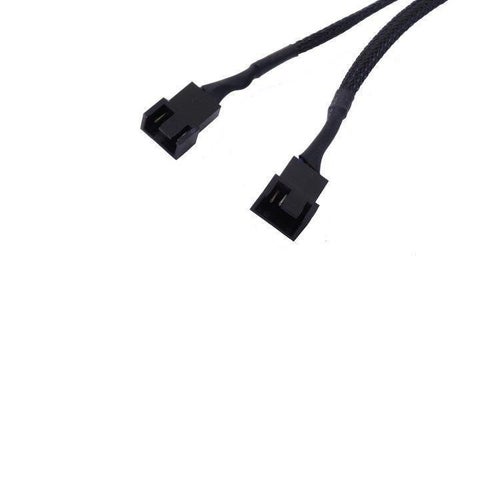6st Splitter för PWM-fläktar,1x4-pin ha till 1x4-pin och 1x3pin