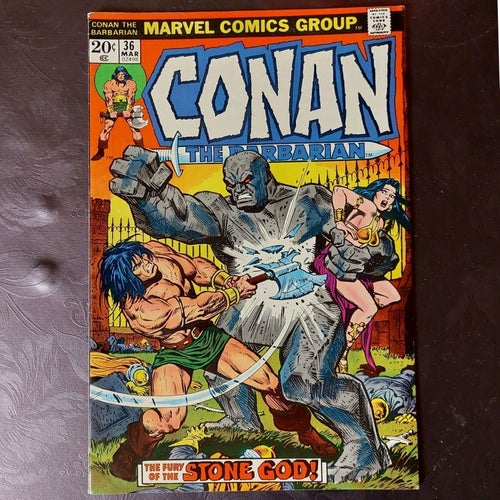 Marvel's Conan the Barbarian 1974 Vol 1 #36 MAR VF BEG PRIS 299 FRAKT 89