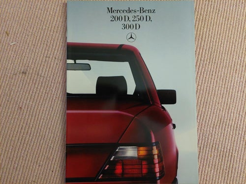 Mercedes Benz 200 D 250 D 300 D 1985 1284 in deutsch W124