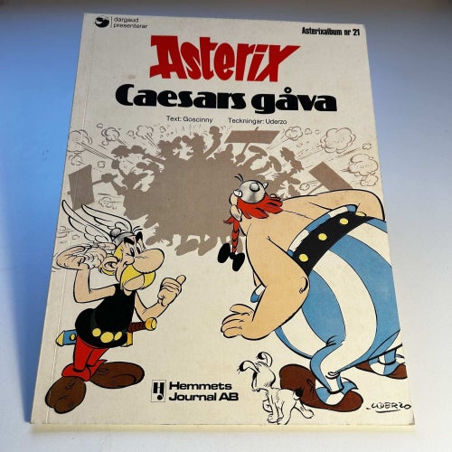 Asterix #21, 1a upplaga, toppex! VF