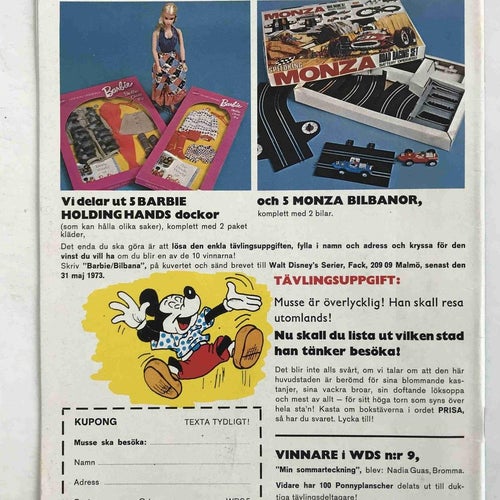 Walt Disney´s Serier - 1973:5 VF