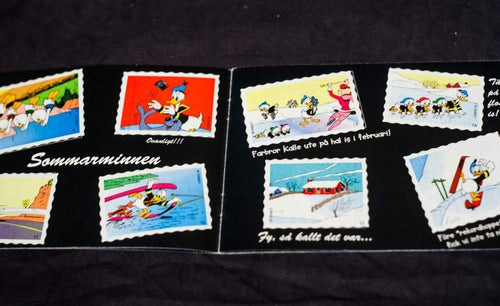 Samlarobjekt kalle anka, Carl Barks, Fotoalbum kalla anka, komplett, 50 år