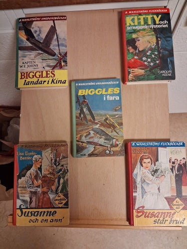 Biggles landar i Kina av W.E. Johns, 1959 m fl