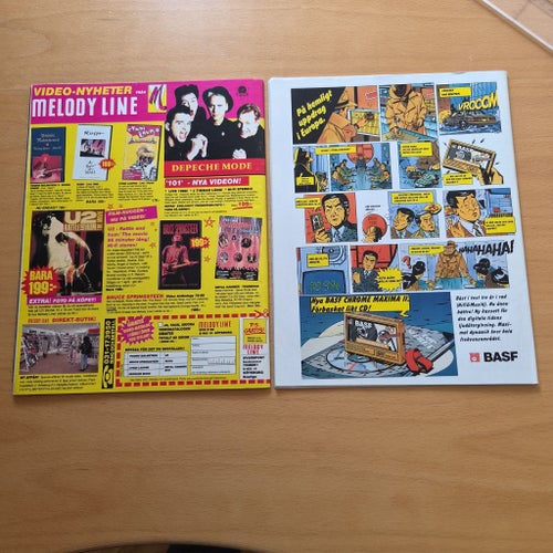 OKAY tidningar poster på ena tidningen kvar