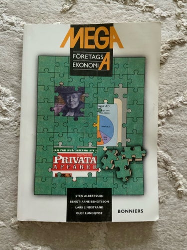 MEGA FÖRETAGSEKONOMI av Sten Albertsson, Bengt-Arne Bengtsson, Lars Lindstrand,
