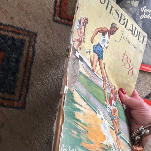 Samling av äldre sporttidningar: Idrottsbladet Julnummer 1938, All Sport