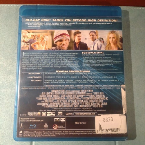 Hancock (Blu-ray, Extended Cut)