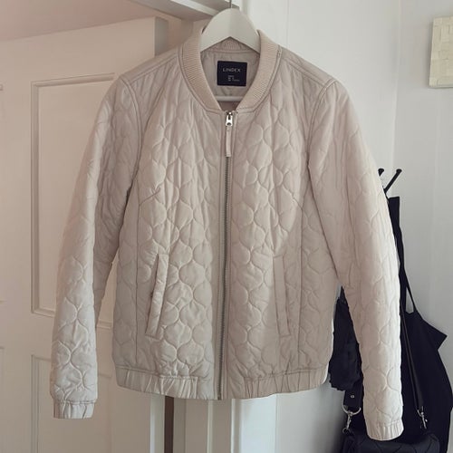 Lindex beige jacka, storlek M