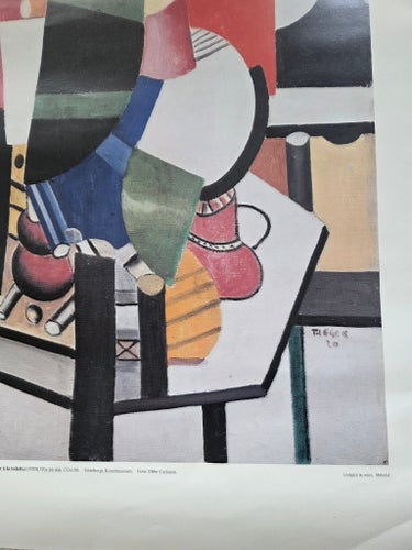 FERNAND LÉGER. EFTER. "La Femme à la toilette". Affisch??
