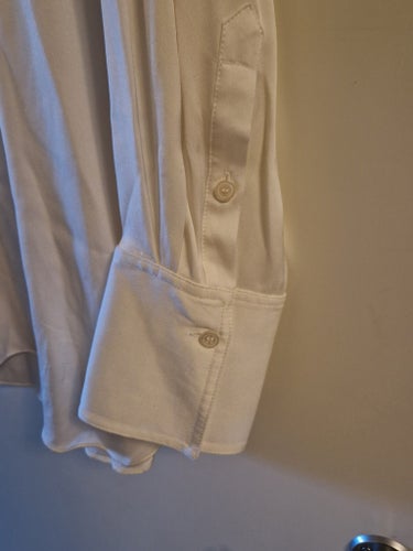 By Malene Birger vit blus, storlek 44