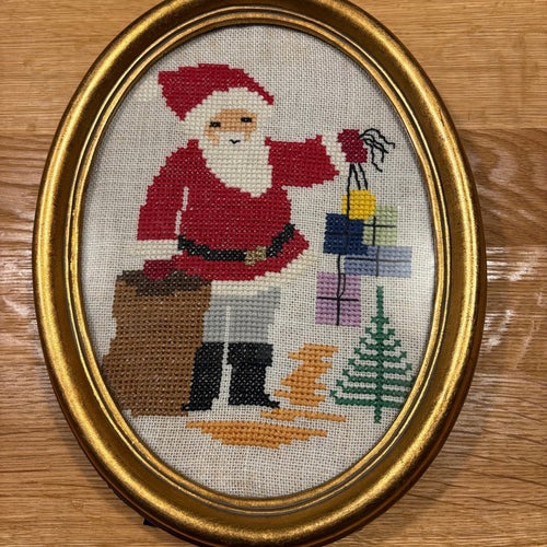 Jultomte broderi