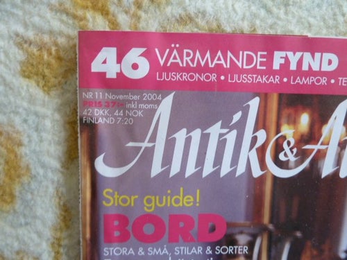 ANTIKA & AUKTION, NR 11, 2004,