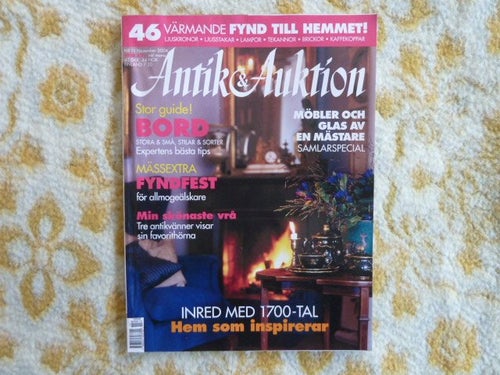 ANTIKA & AUKTION, NR 11, 2004,