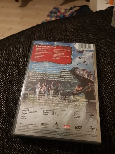 Jurassic park 3 DVD