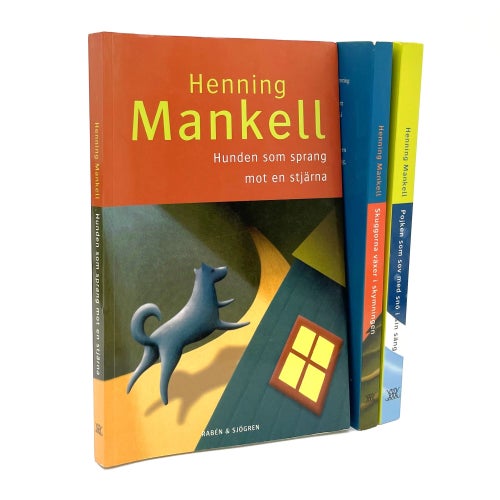 Joel del 1-3 av Henning Mankell (häftade, Hunden som sprang mot en stjärna)