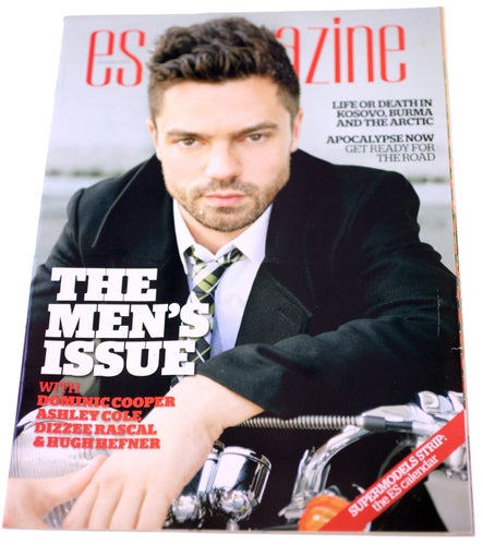 ES Magazine October 9th 2009-Dominic Cooper-NEW-Weight 198g-FREE postage Sweden