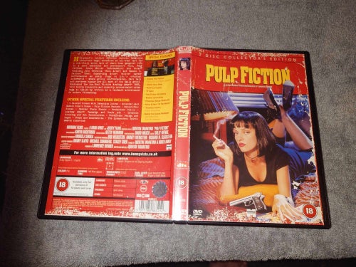 Pulp Fiction (2-disc), av Quentin Tarantino med Bruce Willis, John Travolta