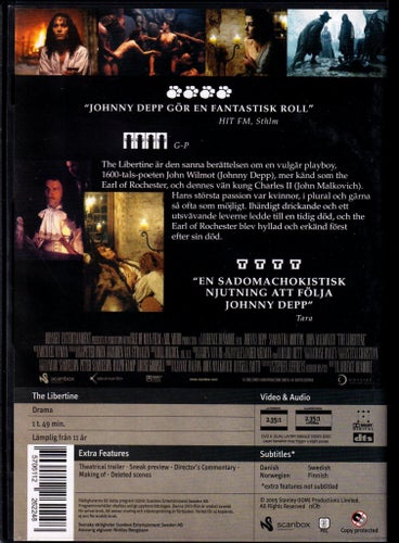 The Libertine - DVD