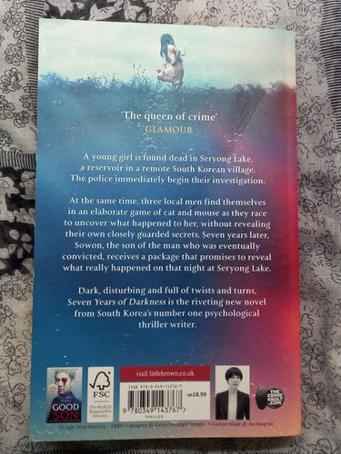 Seven Years Of Darkness av You- Jeoung Jeong Koreansk författare crime thriller