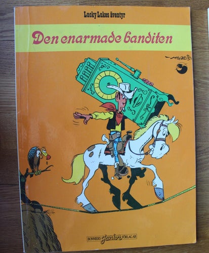 LUCKY LUKE NR 44 DEN ENARMADE BANDITEN 1981 1:a uppl