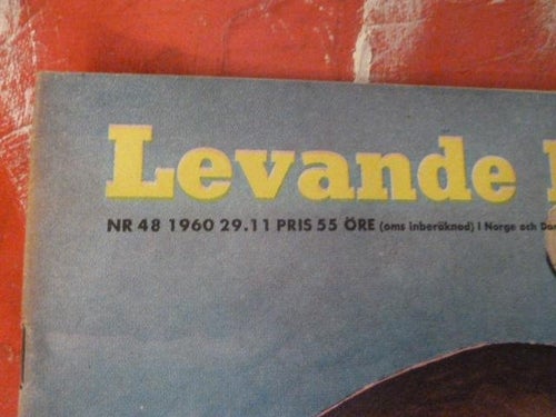 LEVANDE LIVET,  NR 48 - 1960, TIDNING