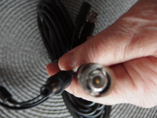 Kabel med BNC-kontakt