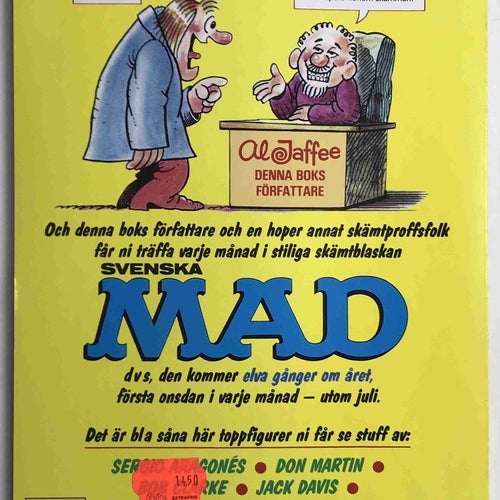 MADs stora julpajare - 1987. FN-VF