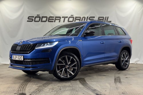 Škoda Kodiaq 2.0 TSI 4x4 SPORTLINE DRAG VÄRMARE CARPLAY MOMSBIL