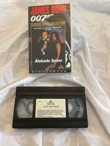 James Bond VHS - Älskade Spion - THE SPY WHO LOVED ME